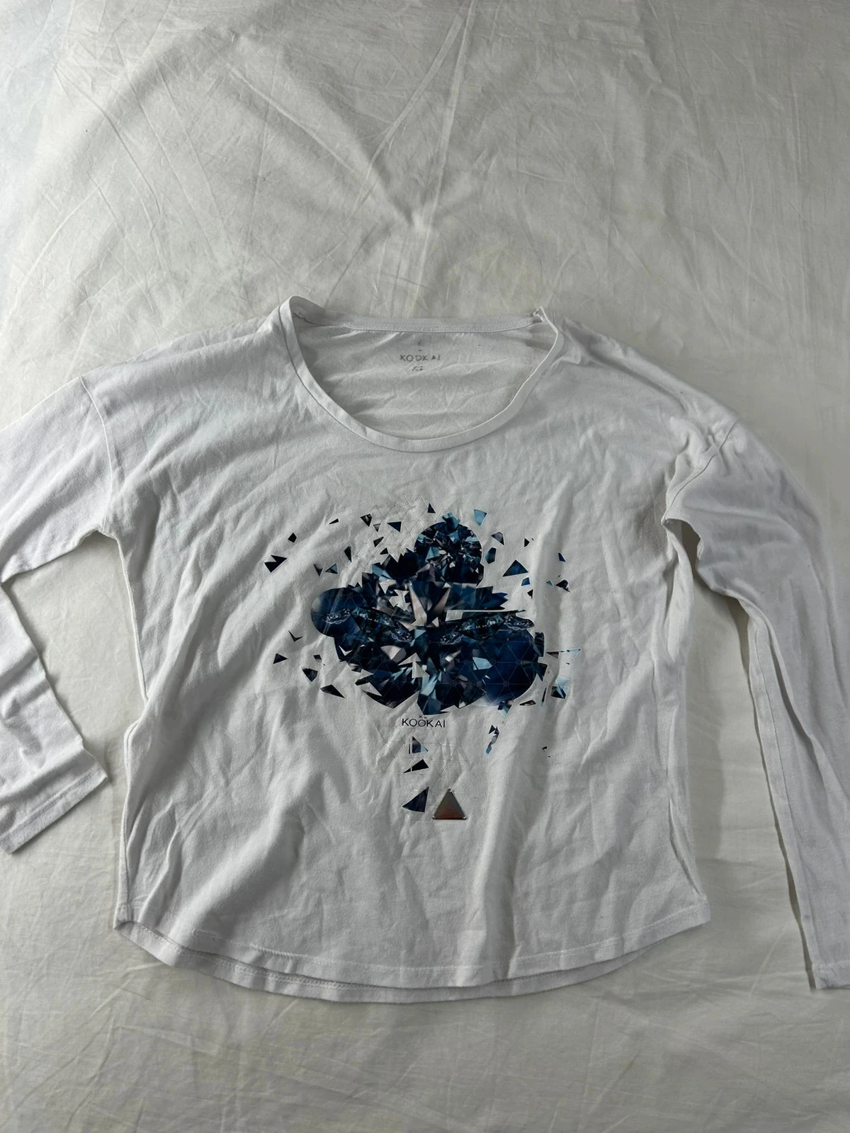 Blouse à manches longues blanche kookaï taille xs